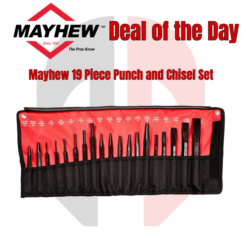 Mayhew 19 Piece Punch and Chisel Set Main image