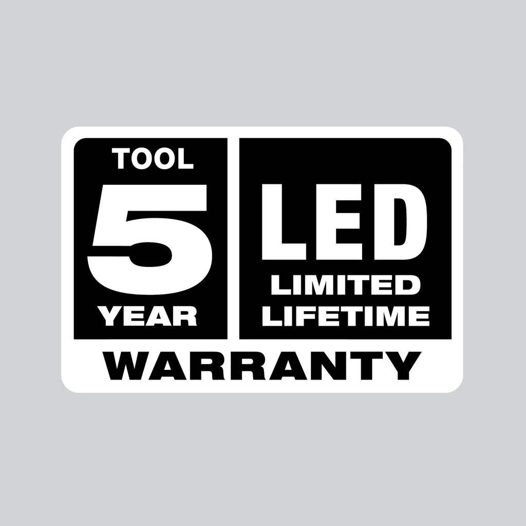 Milwaukee Tool M18 18-Volt Lithium-Ion Cordless 4500 Lumens ROVER Dual Power Triple-Panel Flood & Area Light