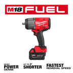 M18 FUEL™ 1/2" High Torque Impact Wrench w/ Friction Ring Kit w/ FREE Battery