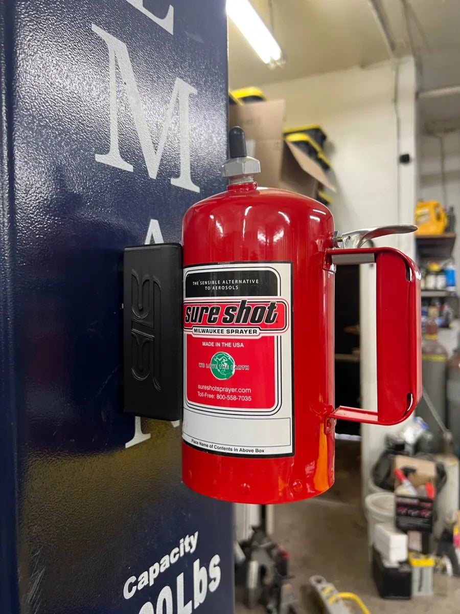 STS Auto Design STSSS – Magnetic Sure Shot Canister Holder for Toolboxes & Workspaces Main image