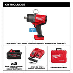 PREORDER: Milwaukee M18 FUEL™ 3/4" High Torque Impact Wrench w/ ONE-KEY™ Kit