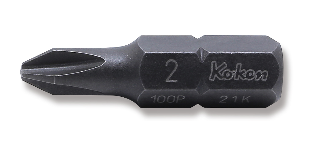 Ko-ken 100P.32-3 5/16 Hex Dr. Bit  PH3  Length 32mm Main image