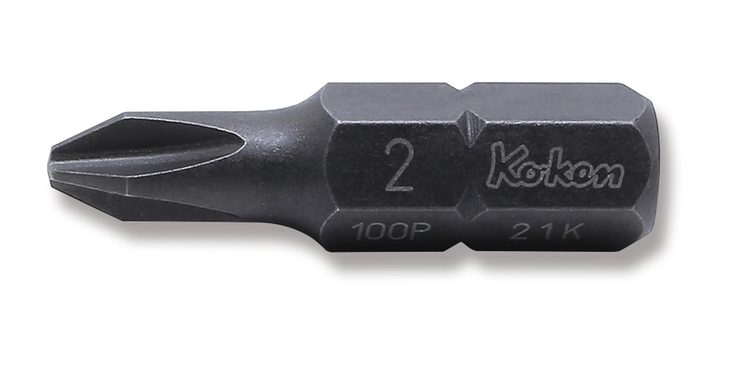 Ko-ken 100P.32-3 5/16 Hex Dr. Bit  PH3  Length 32mm Main image