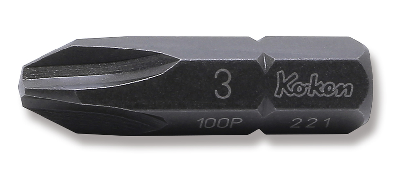 Ko-ken 100P.32-4 5/16 Hex Dr. Bit  PH4  Length 32mm Main image