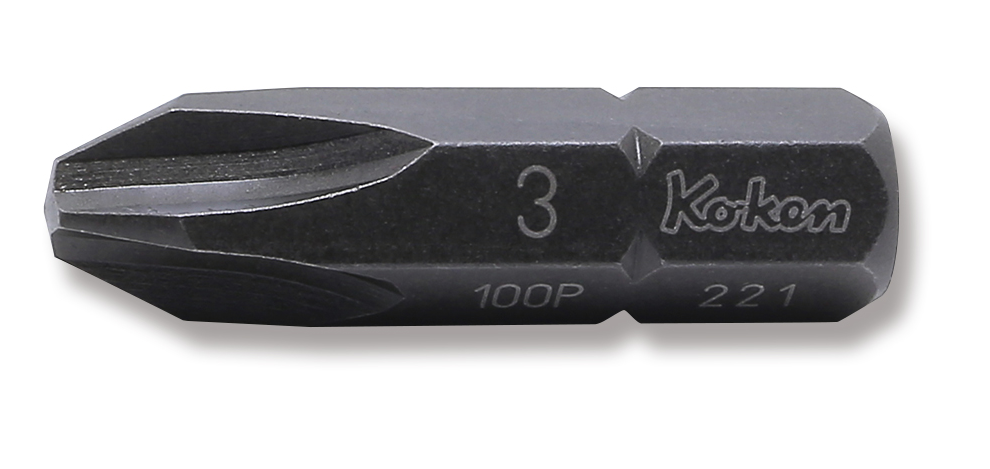 Ko-ken 100P.32-4 5/16 Hex Dr. Bit  PH4  Length 32mm Main image