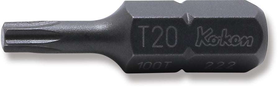 Ko-ken 100T.32-T20H 5/16 Hex Dr. Tamper-Resistant TORXÂ® T20H Bit - Length 32mm Main image