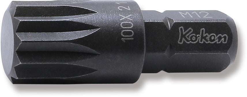 Ko-ken 100X.32-M5 5/16 Hex Dr. Bit XZN M5  Length 32mm
