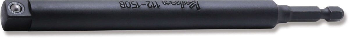Ko-ken 112-150P 1/4 Hex Dr. Adaptor  3/8 Square Length 150mm Pin type