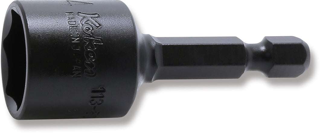 Ko-ken 113.50-3/8 1/4 Hex Dr. Nut Setter  3/8 6 point Length 50mm
