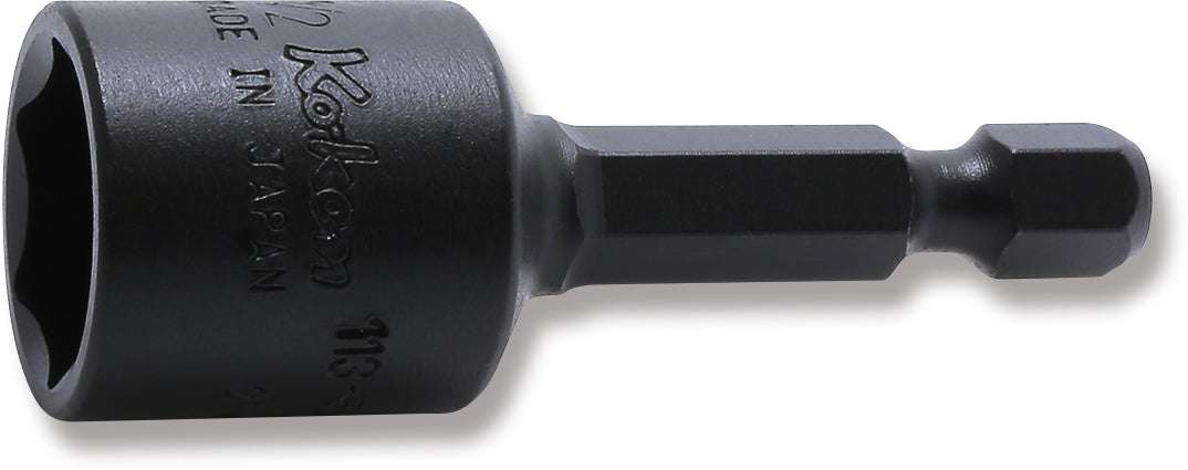 Ko-ken 113.50-1/4 1/4 Hex Dr. Nut Setter  1/4 6 point Length 50mm