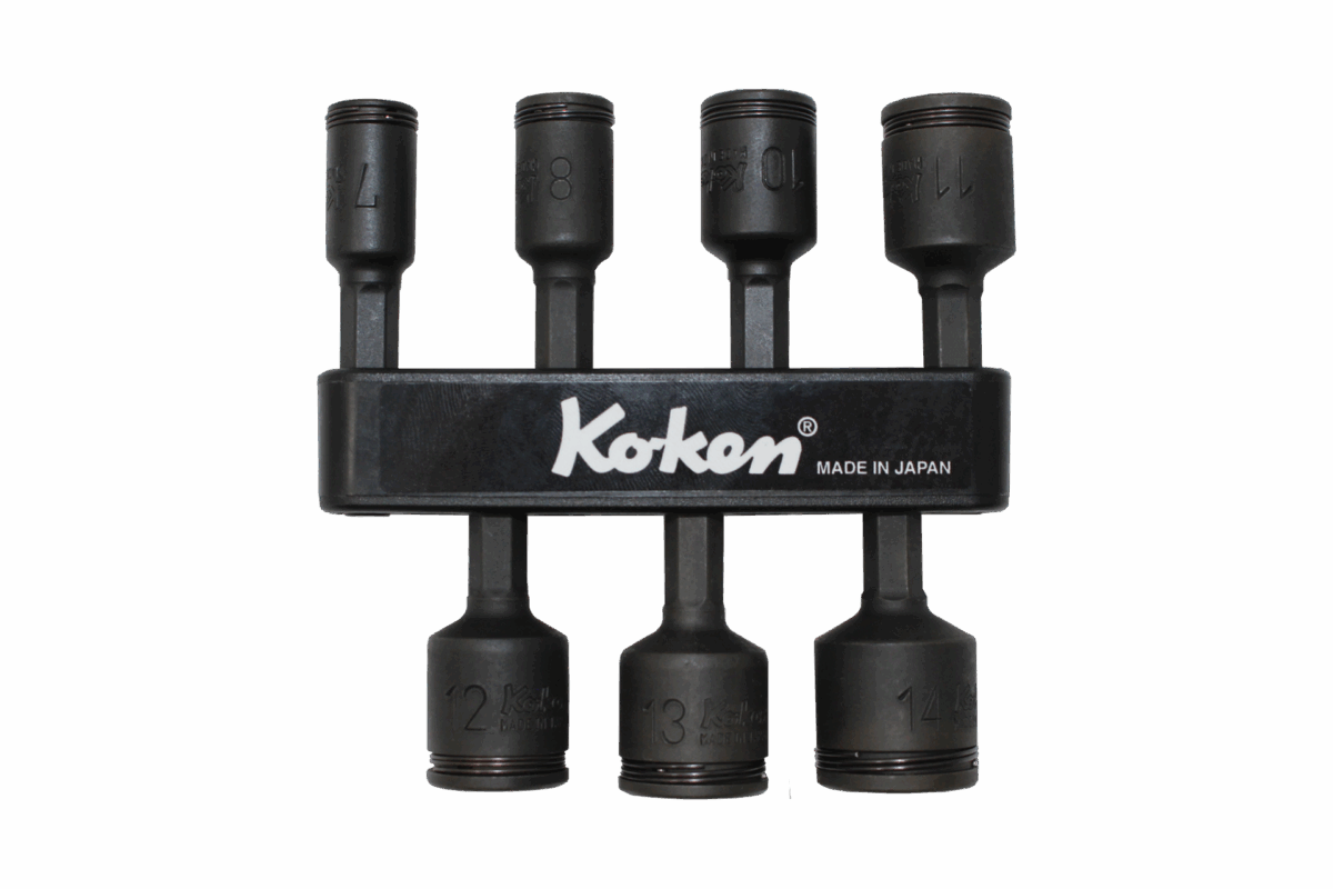 Ko-ken 113.50(2B)-10 1/4 Hex Dr. Nut Setter  10mm Nut Grip Length 50mm Main image