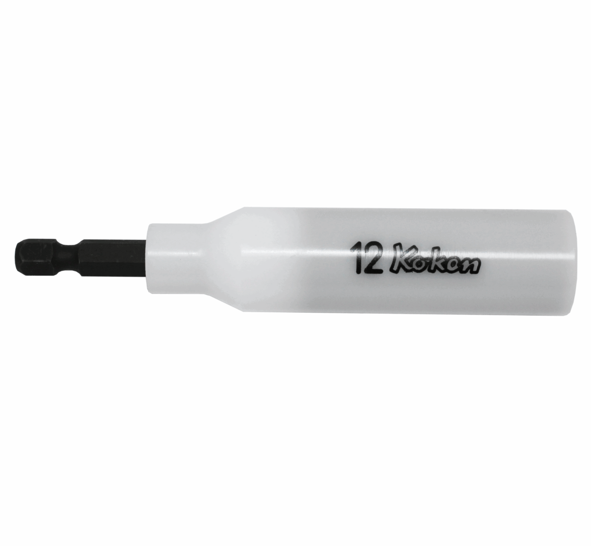 Ko-ken 115G.100-13 1/4 Hex Dr. Nut Setter  13mm 6 point Length 100mm Slide Magnet