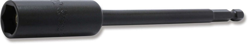 Ko-ken 115G.150-12FR 1/4 Hex Dr. Nut Setter with Plastic Protector  12mm 6 point Length 150mm Slide Magnet Turnable POM cover Main image