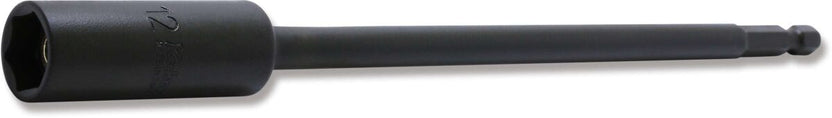 Ko-ken 115G.200-12FR 1/4 Hex Dr. Nut Setter with Plastic Protector  12mm 6 point Length 200mm Slide Magnet Turnable POM cover Main image