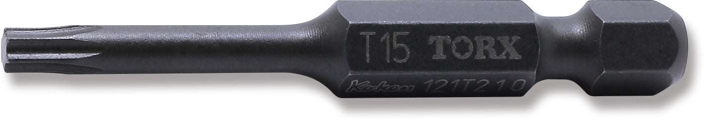 Ko-ken 121T.50-T20 1/4 Hex Dr. TORXÂ® T20 Bit - Length 50mm