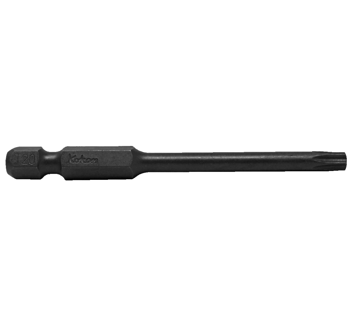 Ko-ken 121T.70-T20H 1/4 Hex Dr. Tamper-Resistant TORXÂ® T20H Bit - Length 70mm Main image