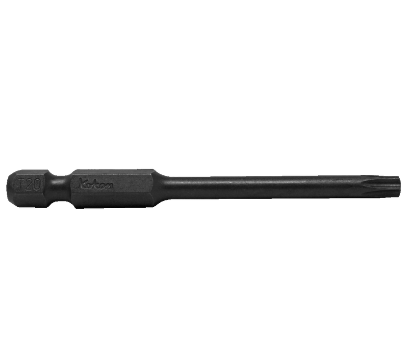 Ko-ken 121T.70-T20H 1/4 Hex Dr. Tamper-Resistant TORXÂ® T20H Bit - Length 70mm Main image