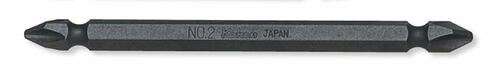 Ko-ken 123PG.110-1(13) 1/4 Hex Dr. Double Ended Bit  PH1  Length 110mm Magnetized