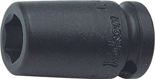 Ko-ken 12400AG-9/16 1/4 Sq. Dr. Socket  9/16 6 point Length 25mm Magnet