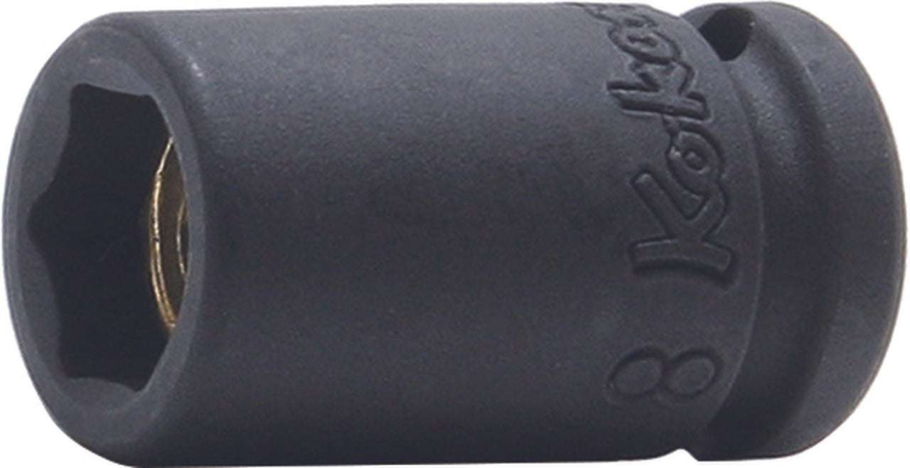 Ko-ken 12400MG-12 1/4 Sq. Dr. Socket  12mm 6 point Length 25mm Magnet