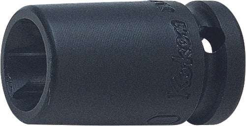 Ko-ken 12425-E8 1/4 Sq. Dr. Impact TORXÂ® E8 Socket - Length 23mm