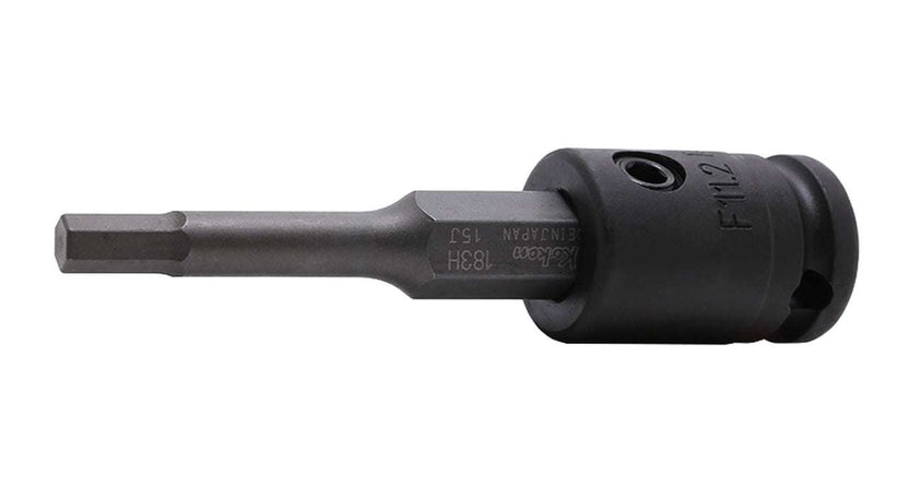 Ko-ken 13134M.92-4 3/8 Sq. Dr. Bit Socket  4mm Hex Length 92mm Main image