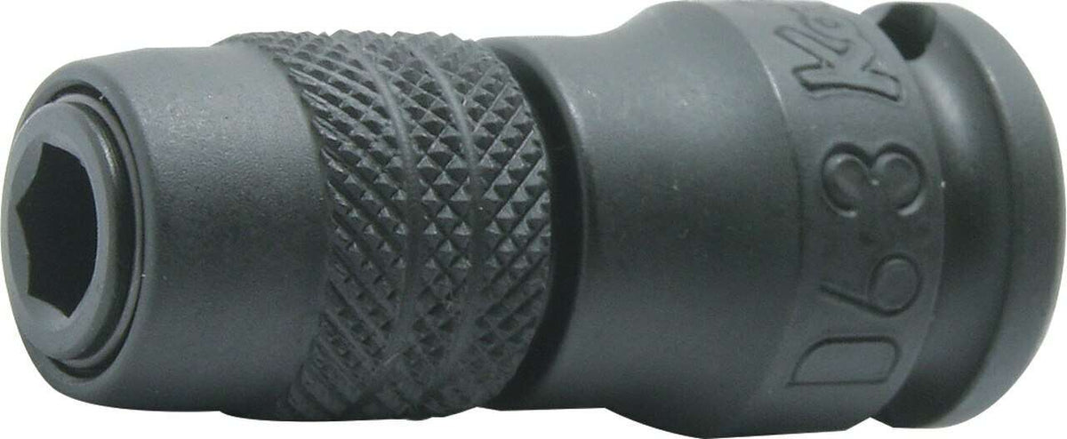 Ko-ken 13142-F11.2 3/8 Sq. Dr. Bit Holder  7/16 For 183 series Length 46mm Locking Quick Release