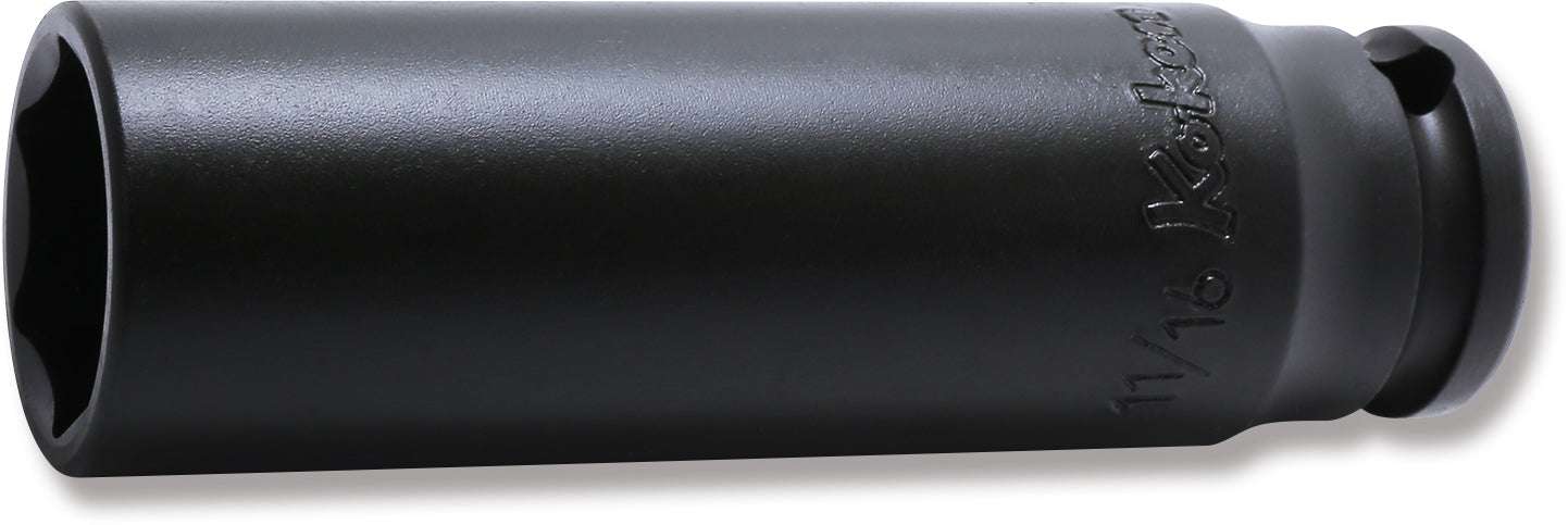 Ko-ken 13300A-13/16 3/8 Sq. Dr. Socket  13/16 6 point Length 80mm