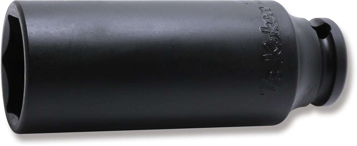 Ko-ken 13300A-9/16 3/8 Sq. Dr. Socket  9/16 6 point Length 80mm