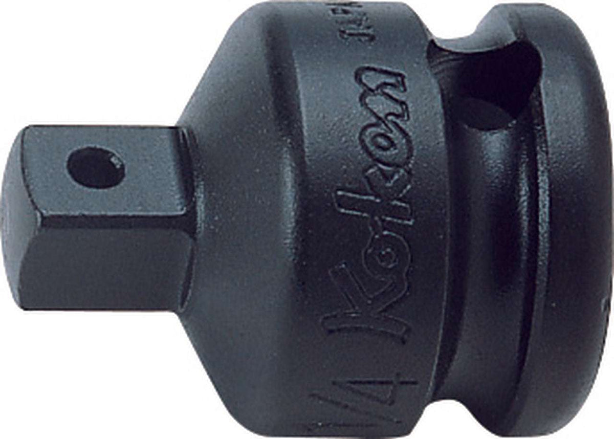 Ko-ken 13322A-P 3/8 Sq. Dr. Adaptor  1/4 Square Length 27mm Pin type