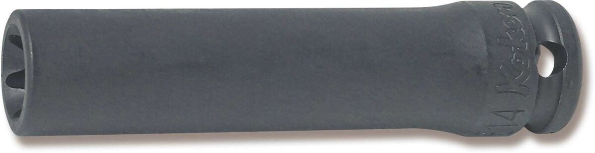 Ko-ken 13325-E16 3/8 Sq. Dr. Impact Deep TORXÂ® E16 Socket - Length 80mm Main image