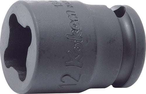 Ko-ken 13400-12WN 3/8 Sq. Dr. Socket  12mm 4 point Length 32mm Weld Nut