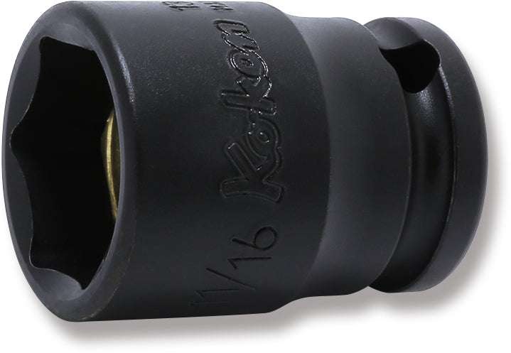 Ko-ken 13400AG-11/32 3/8 Sq. Dr. Socket  11/32 6 point Length 32mm Magnet