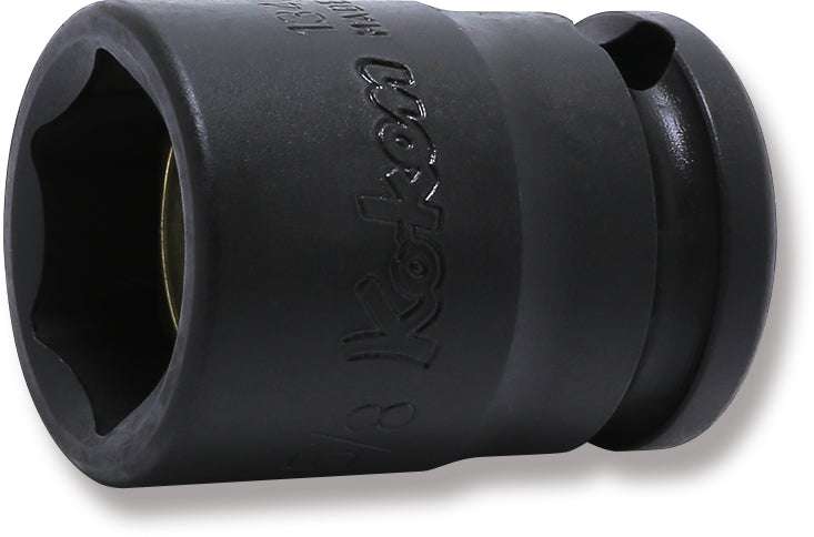 Ko-ken 13400AG-7/16 3/8 Sq. Dr. Socket  7/16 6 point Length 32mm Magnet Main image