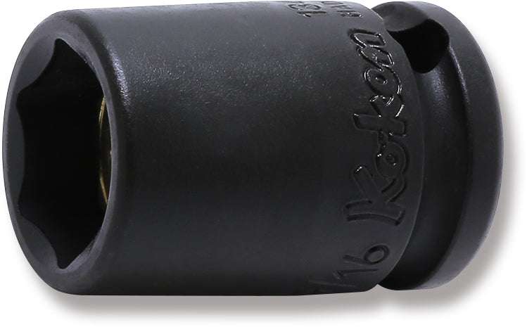 Ko-ken 13400M-10 3/8 Sq. Dr. Socket  10mm 6 point Length 32mm