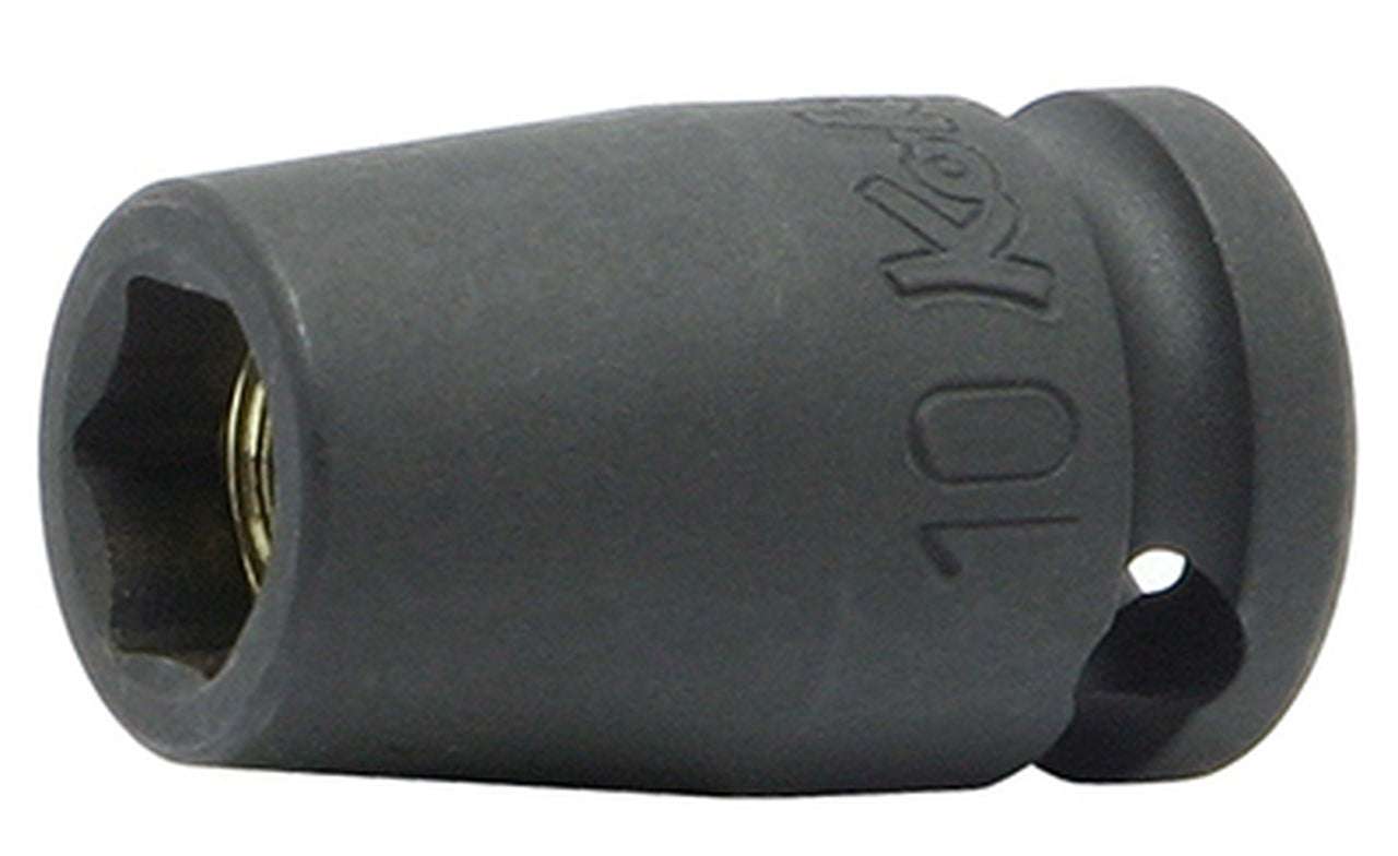 Ko-ken 13401A-1/2 3/8 Sq. Dr. Socket  1/2 6 point Length 32mm Thin walled