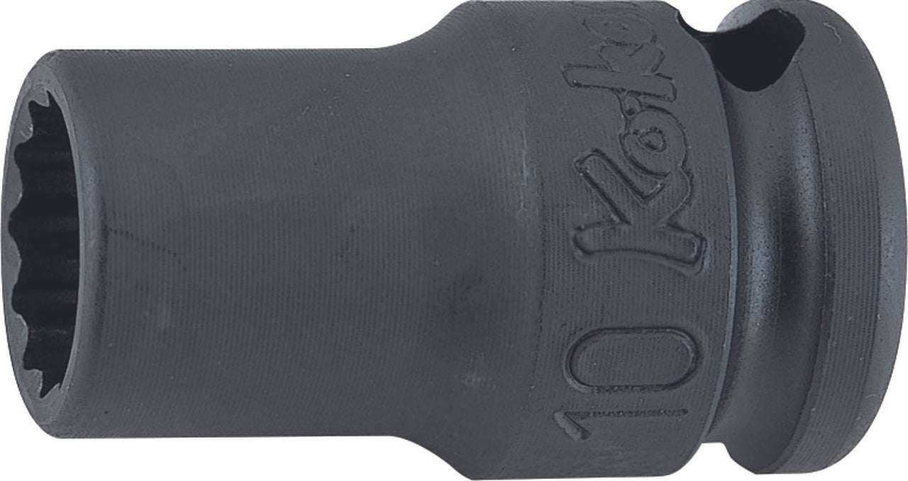 Ko-ken 13406M-14 3/8 Sq. Dr. Socket  14mm 12 point Length 32mm Thin walled