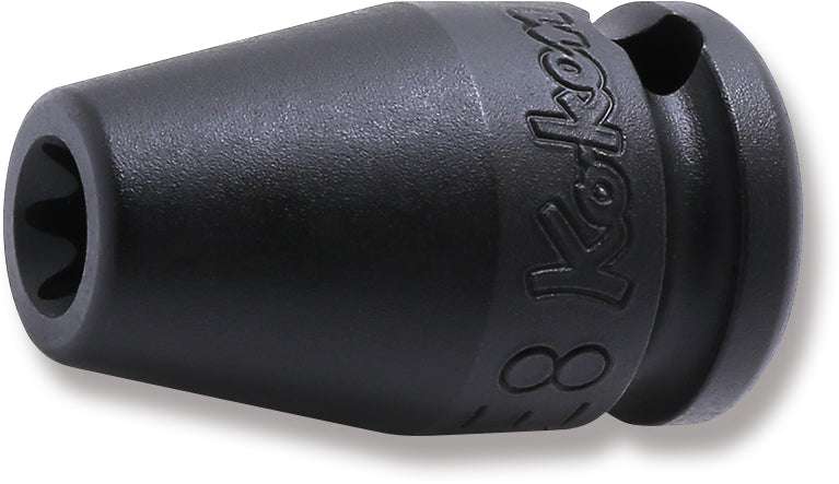 Ko-ken 13430M-10 3/8 Sq. Dr. Universal Bit Socket  10mm Hex Length 74mm