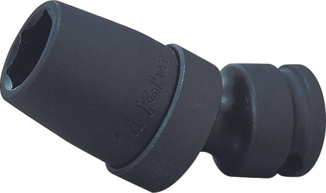 Ko-ken 13440M-17 3/8 Sq. Dr. Universal Socket  17mm 6 point Length 59mm