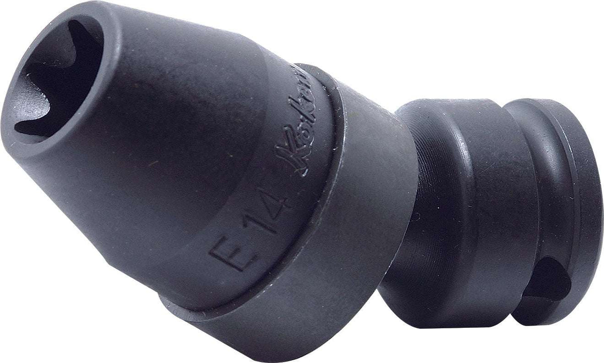 Ko-ken 13460A-1/2 3/8 Sq. Dr. Socket  1/2 6 point Length 32mm Self-Tapping screw