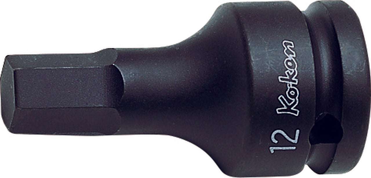 Ko-ken 14012M.60-6 1/2 Sq. Dr. Bit Socket  6mm Hex Length 60mm