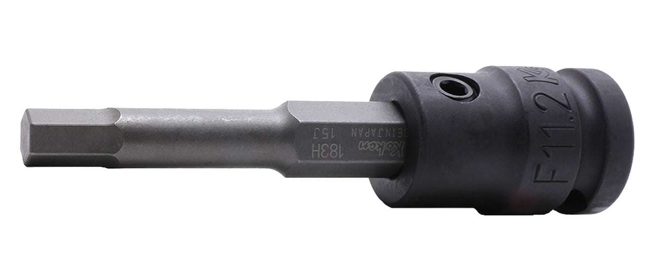 Ko-ken 14134M.98-12 1/2 Sq. Dr. Bit Socket  12mm Hex Length 98mm