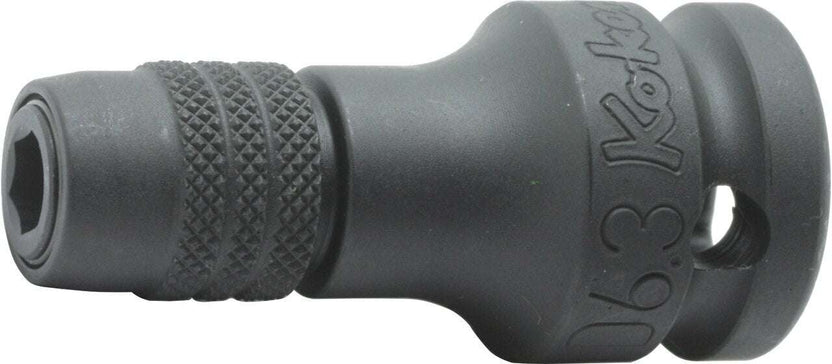 Ko-ken 14142-F11.2 1/2 Sq. Dr. Bit Holder  7/16 For 183 series Length 46mm Locking Quick Release Main image
