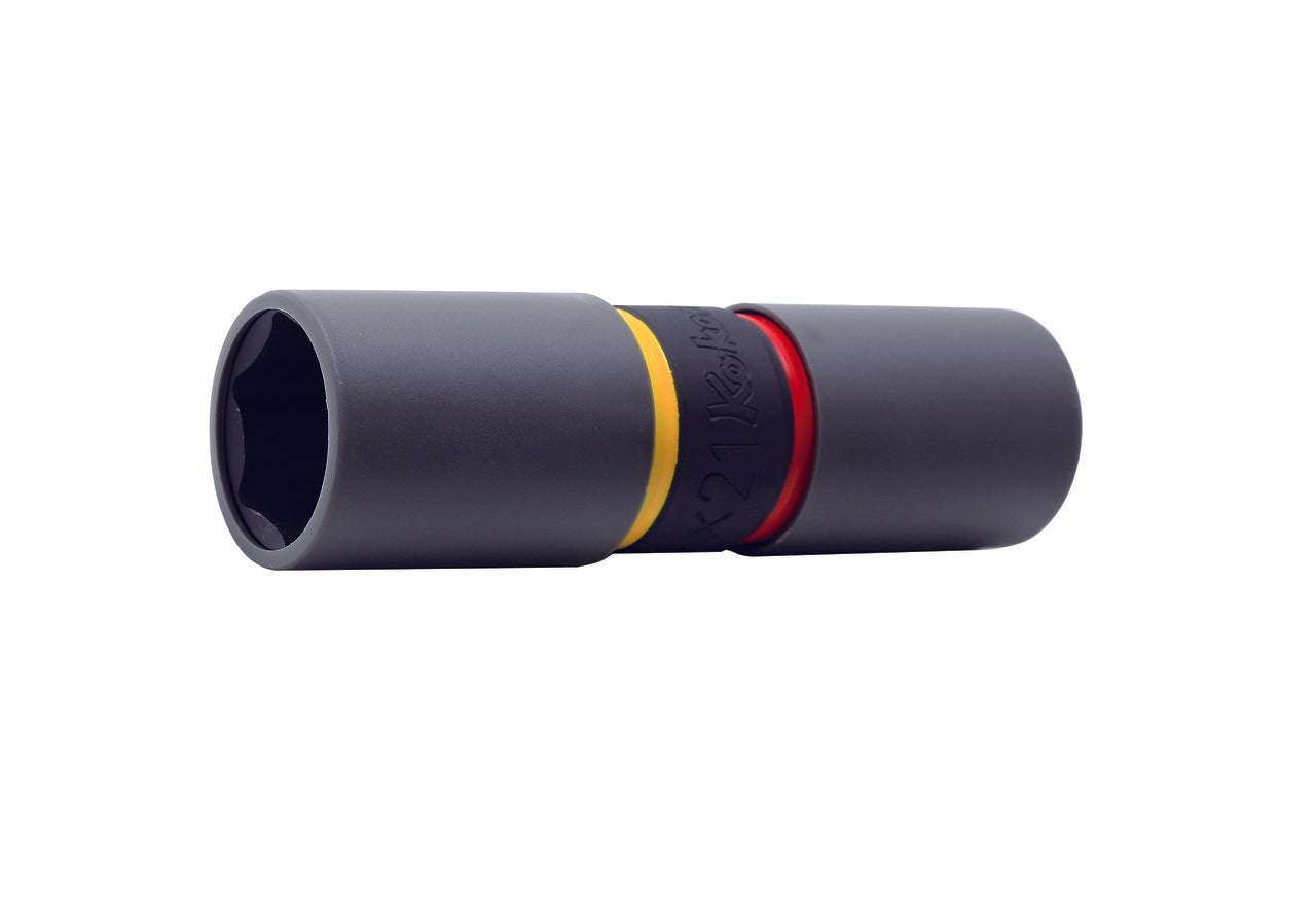 Ko-ken 14219M 1/2 Sq. Dr. Double Ended Socket for Damaged Wheel Nut/Bolt - 3 piece Set Main image