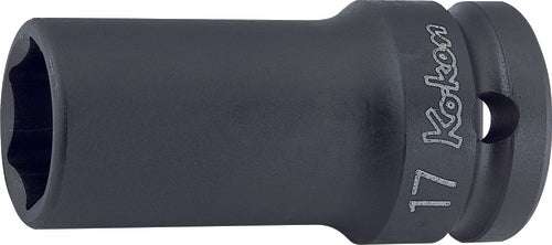 Ko-ken 14301X-18 1/2 Sq. Dr. Socket  18mm 6 point Length 60mm Thin walled