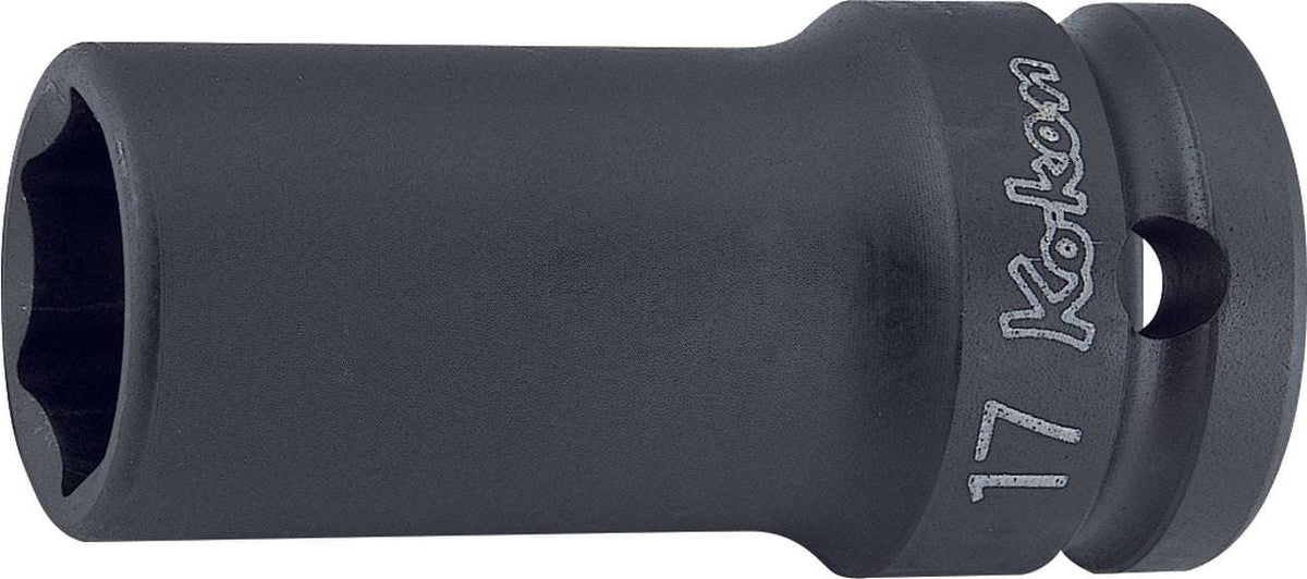 Ko-ken 14301X-16 1/2 Sq. Dr. Socket  16mm 6 point Length 60mm Thin walled