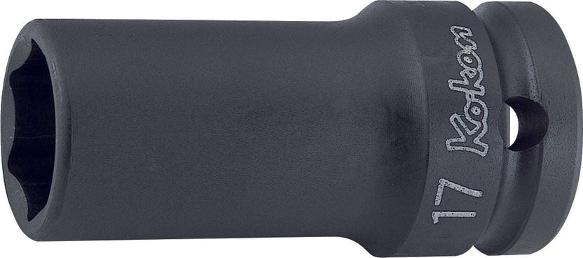 Ko-ken 14301X-16 1/2 Sq. Dr. Socket  16mm 6 point Length 60mm Thin walled Main image