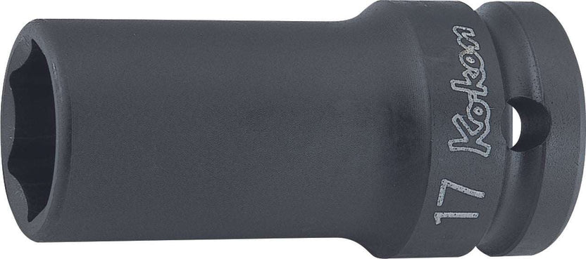 Ko-ken 14301X-15 1/2 Sq. Dr. Socket  15mm 6 point Length 60mm Thin walled Main image