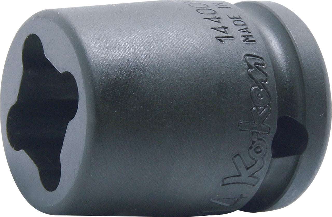 Ko-ken 14400-14WN 1/2 Sq. Dr. Socket  14mm 4 point Length 38mm