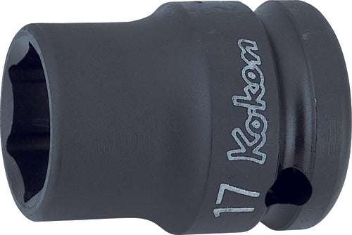 Ko-ken 14401M-25 1/2 Sq. Dr. Socket  25mm 6 point Length 38mm Thin walled